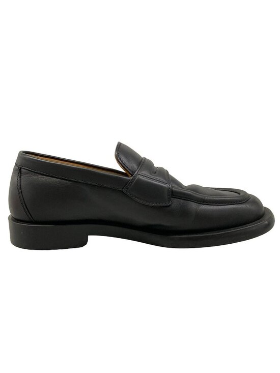 Louis Vuitton Loafers Dandy Moccasins Black Leather 7.5 main image 8